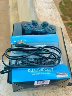 Black Ps3 Slim With Games