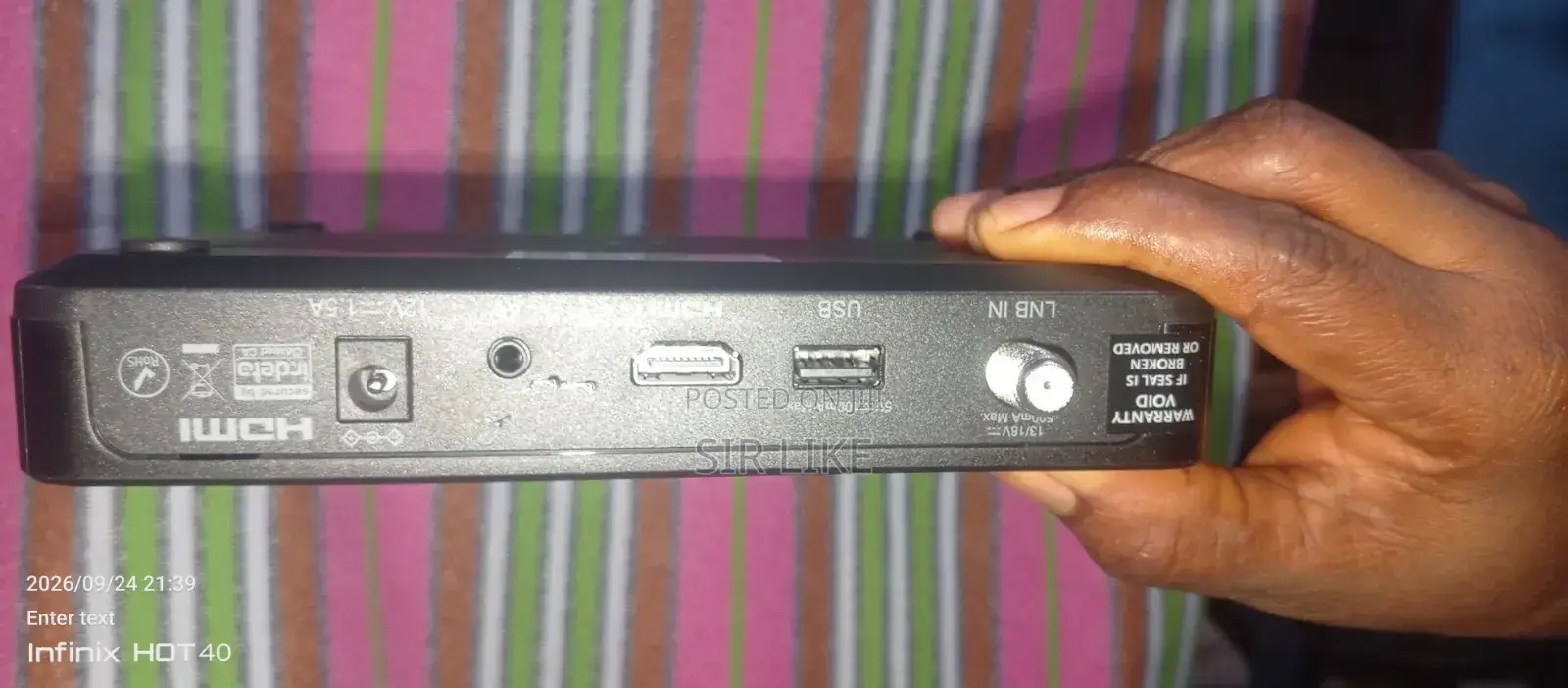 Nigeria DSTV Decoder With Premium Hotel Package