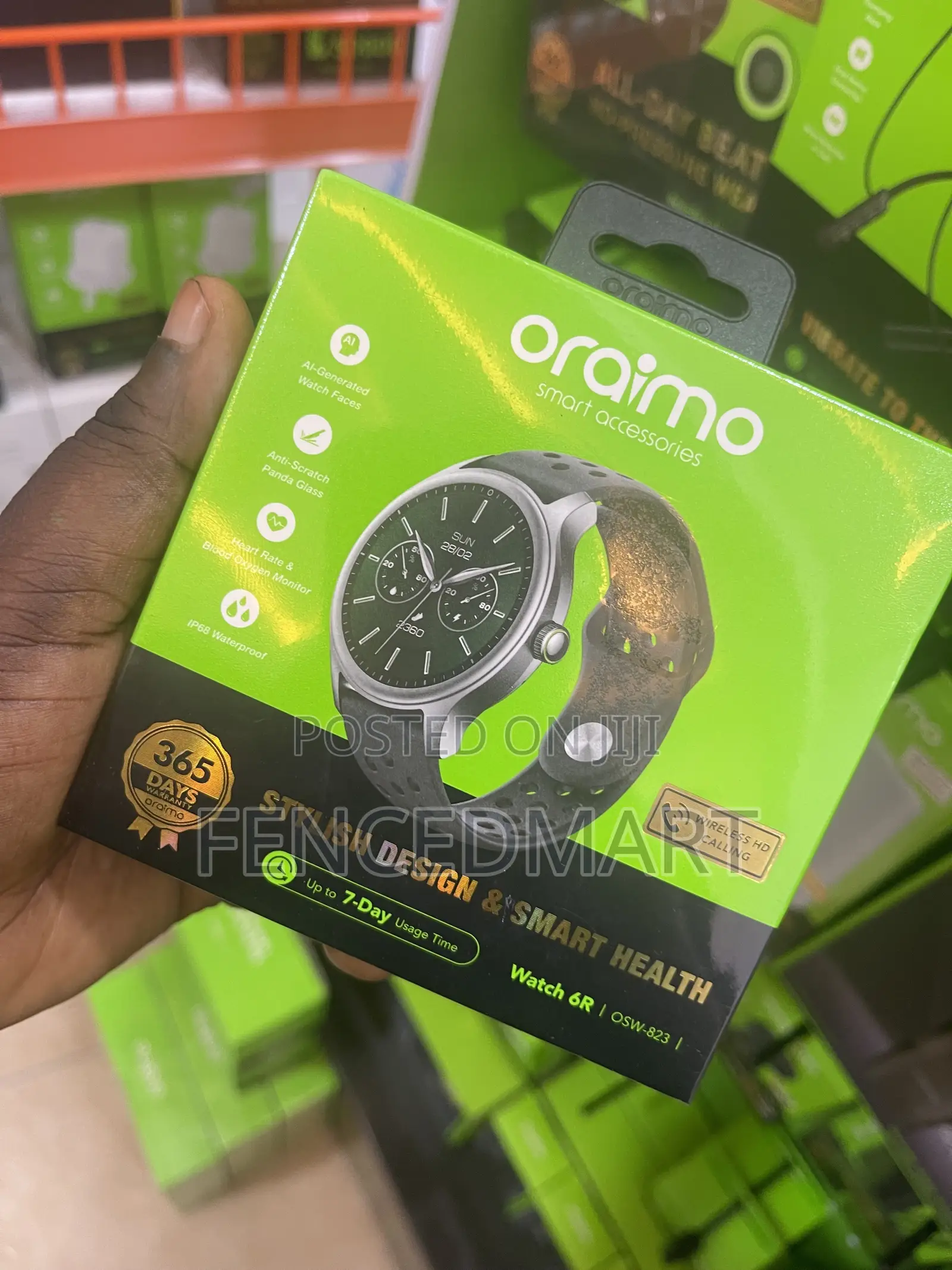 Oraimo Watch 6R OSW-823 Smartwatch – Wireless Calling