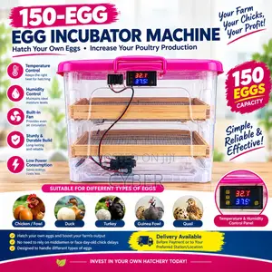 150-Egg Egg Incubator Machine