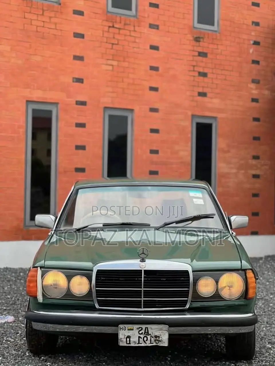 Mercedes-Benz 1827 1981 Green
