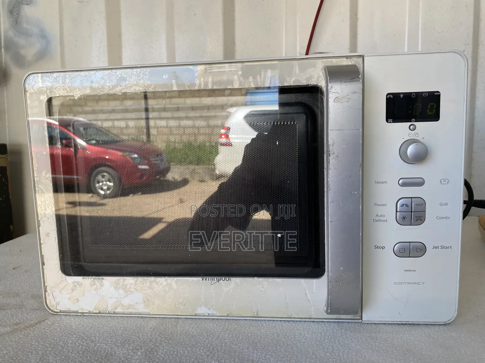 Heavy-Duty Whirlpool Combination Microwave With Grill