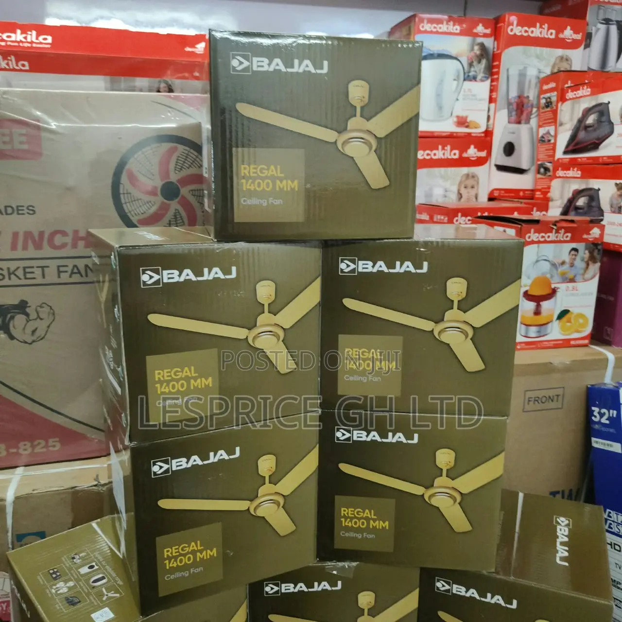 Experience Excellent Performance on Splendid 1400mm Bajaj Ceiling Fan