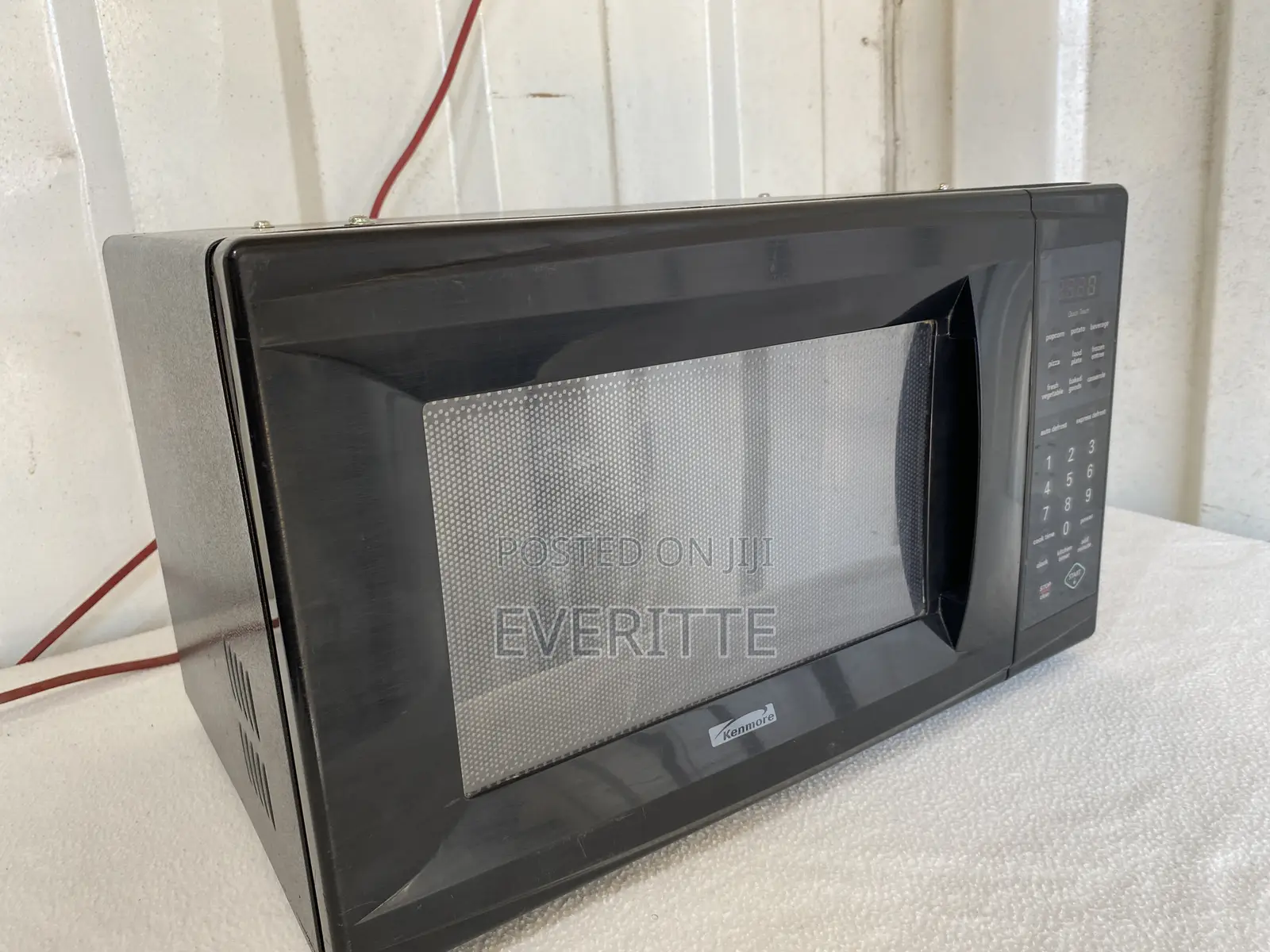 American Standard Kenmore 20L Black Smooth Leather Finish Microwave