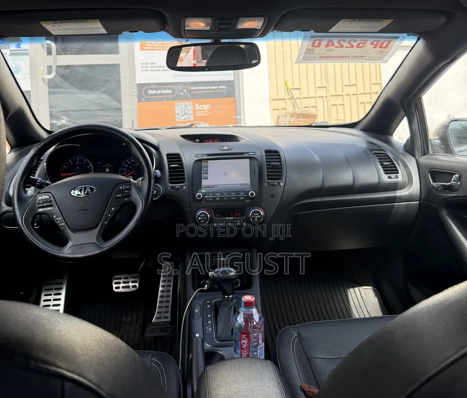 Kia Forte SX Hatchback 2016 Black