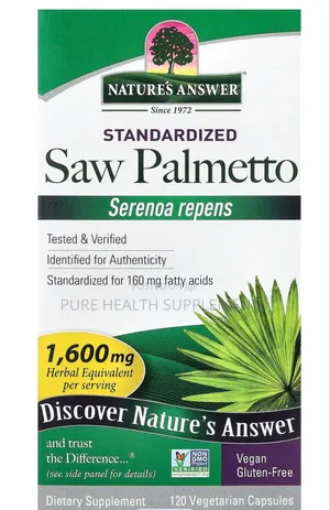 Saw Palmetto, Standardized Extract, Say No to Prostrate, 120 Veg Caps