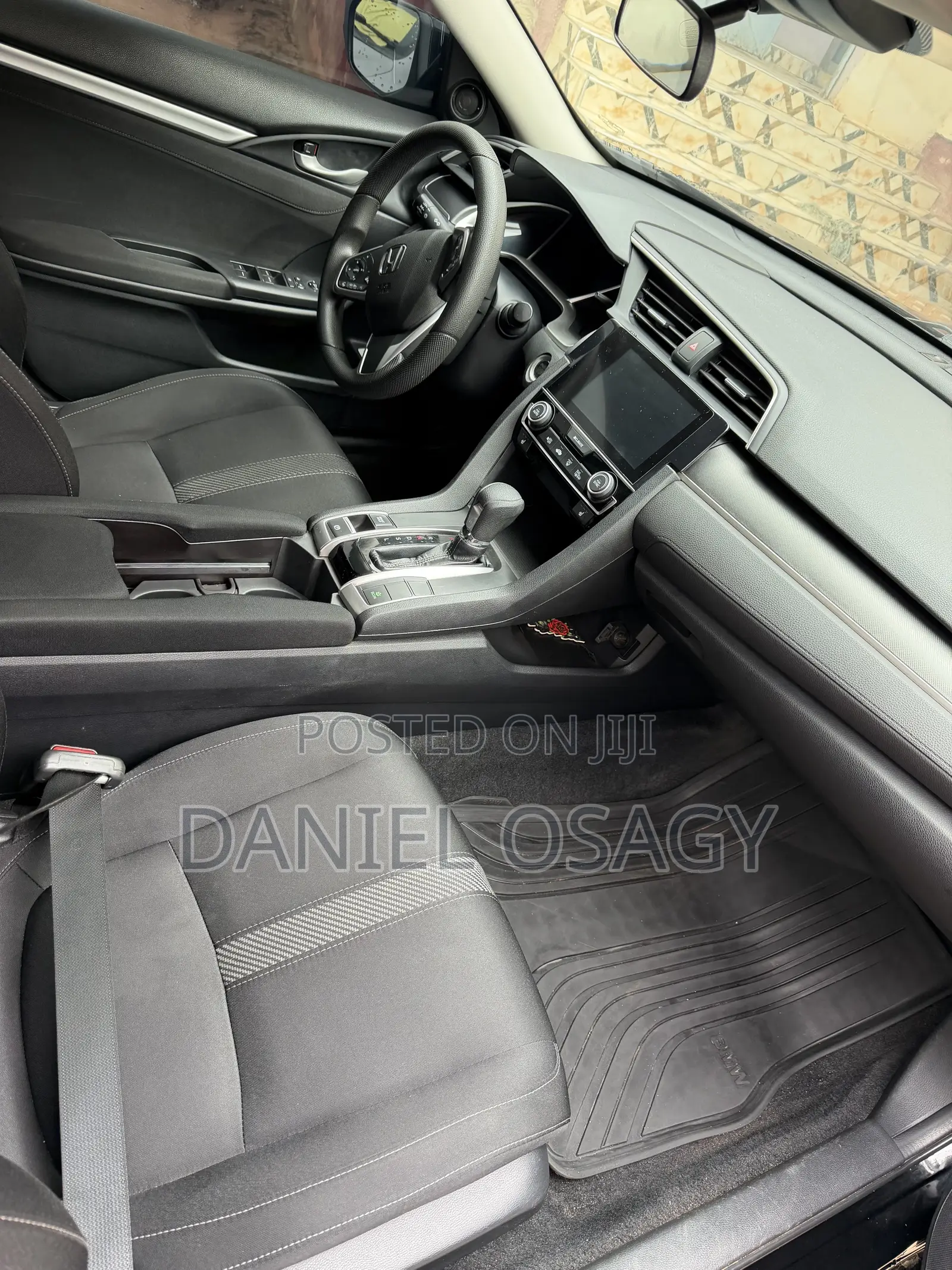 Honda Civic EX Sedan 2018 Black