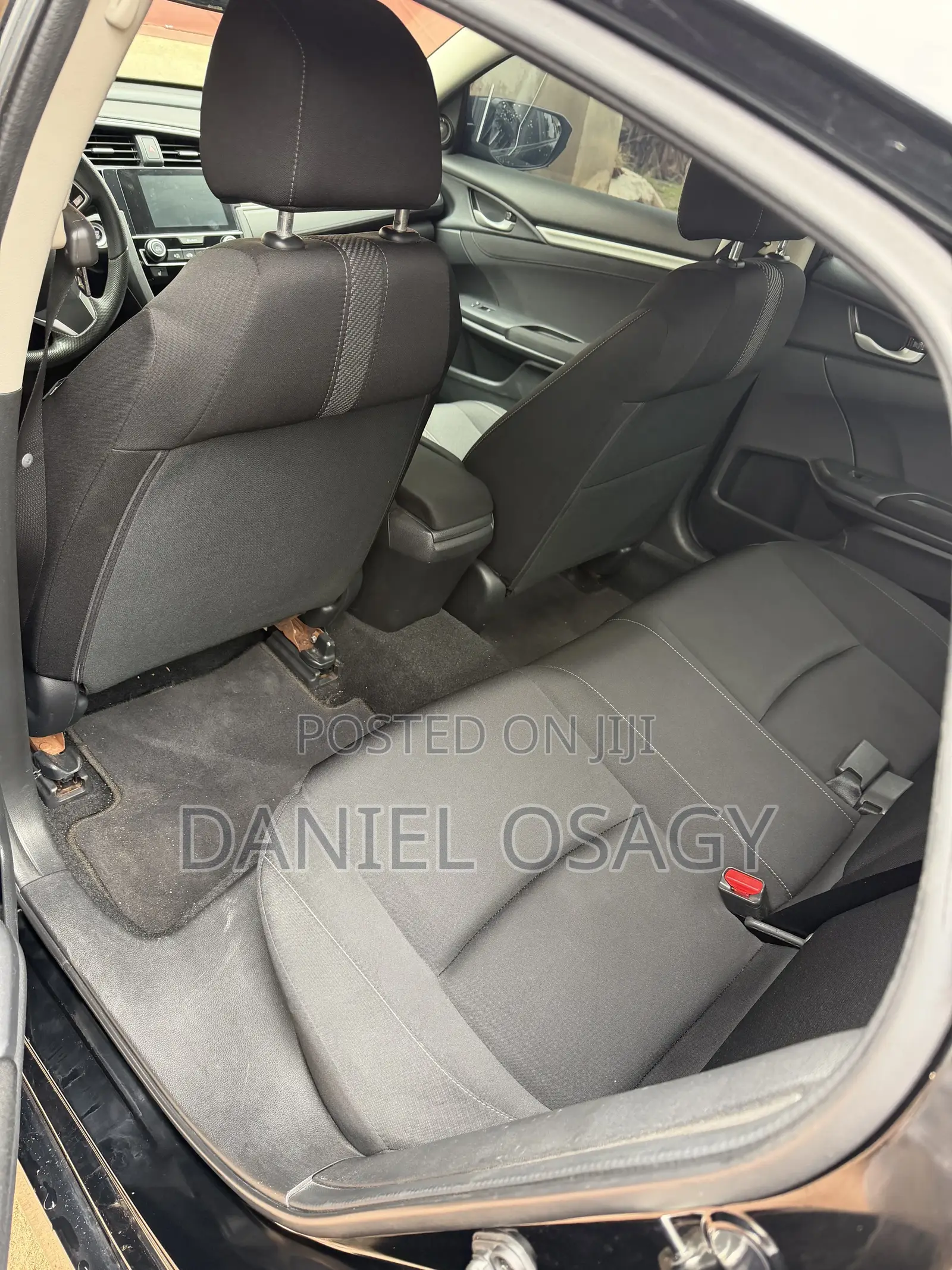 Honda Civic EX Sedan 2018 Black