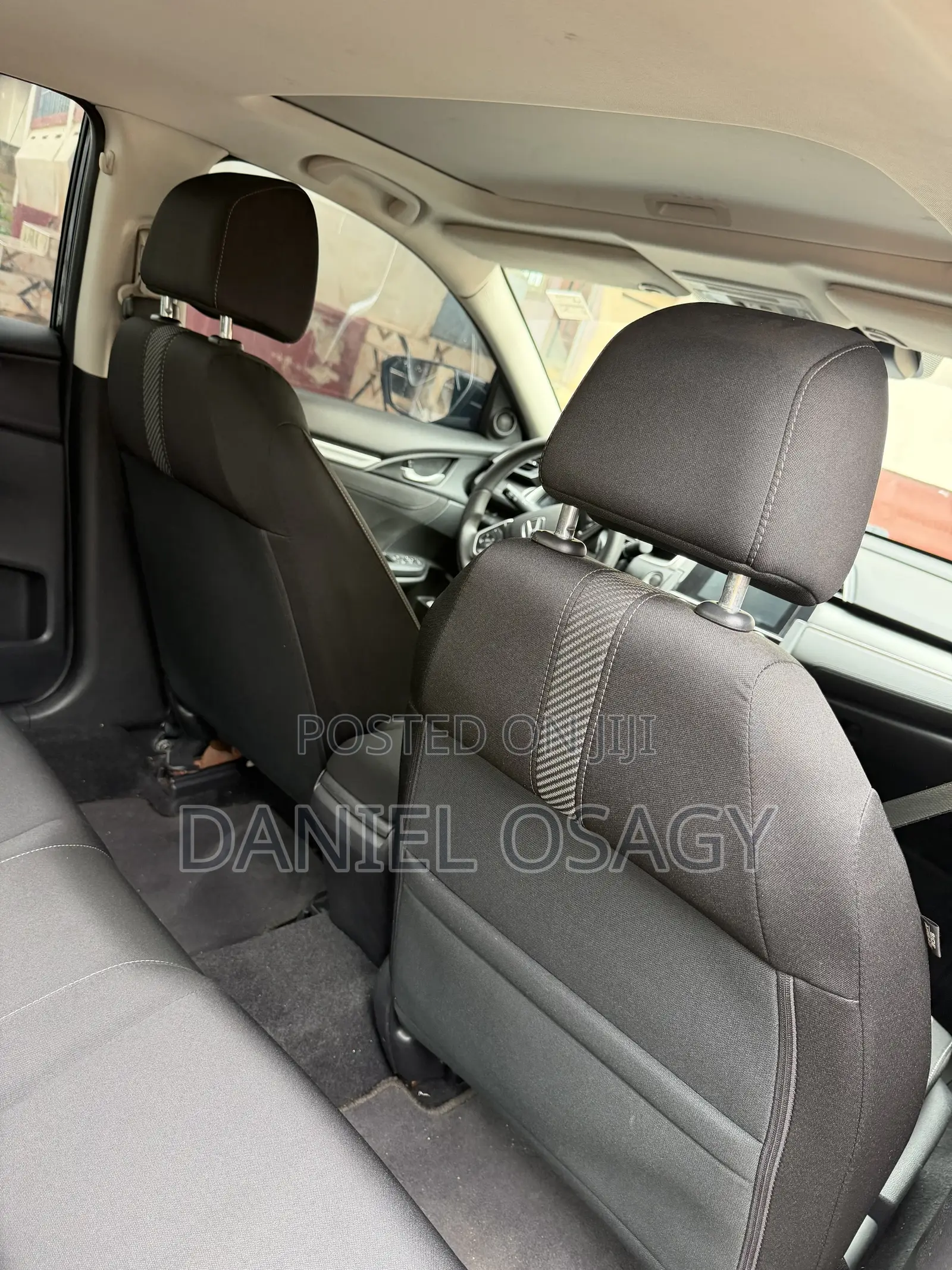 Honda Civic EX Sedan 2018 Black