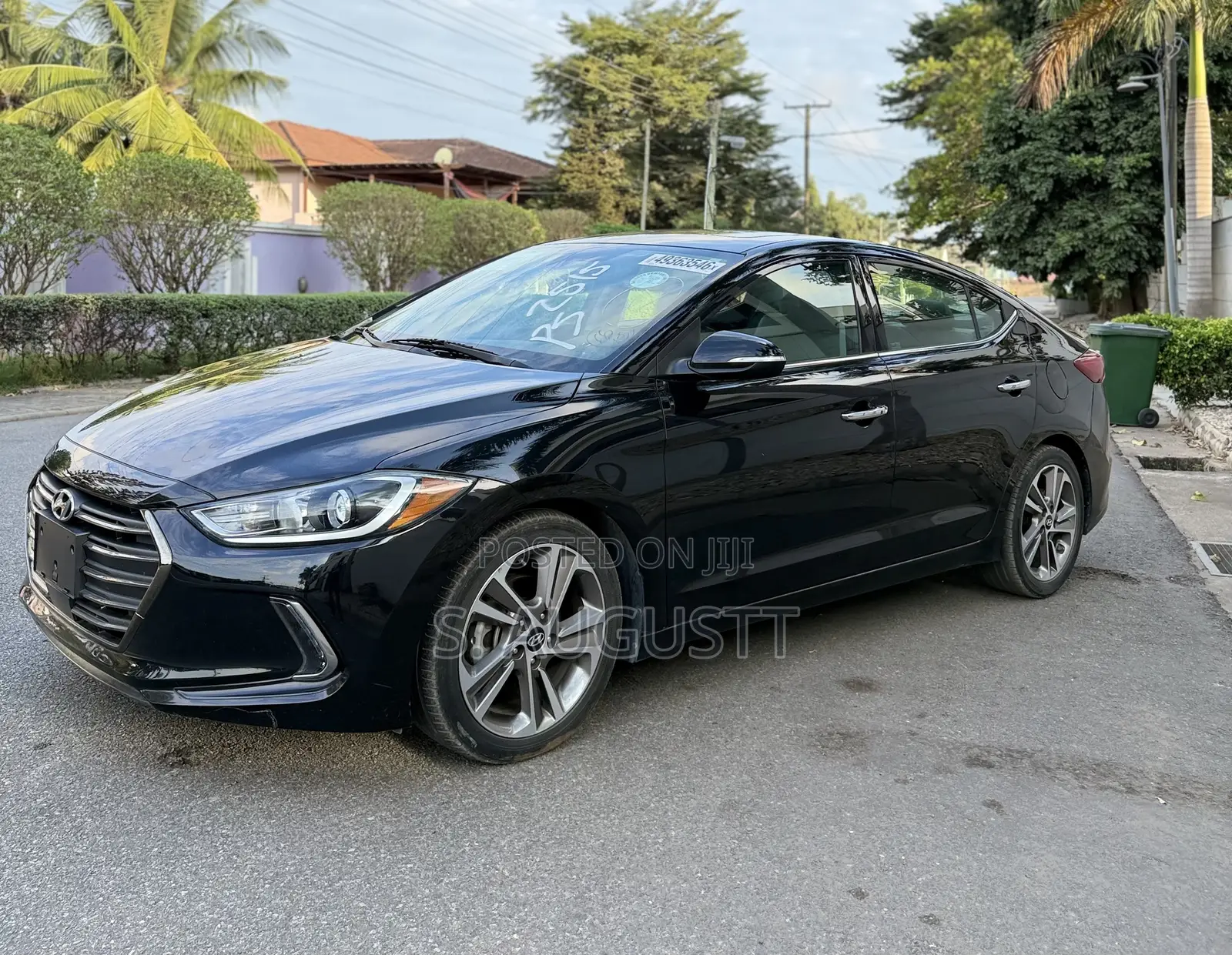 Hyundai Elantra Limited Sedan FWD (2.0L 4cyl 6A) 2017 Black