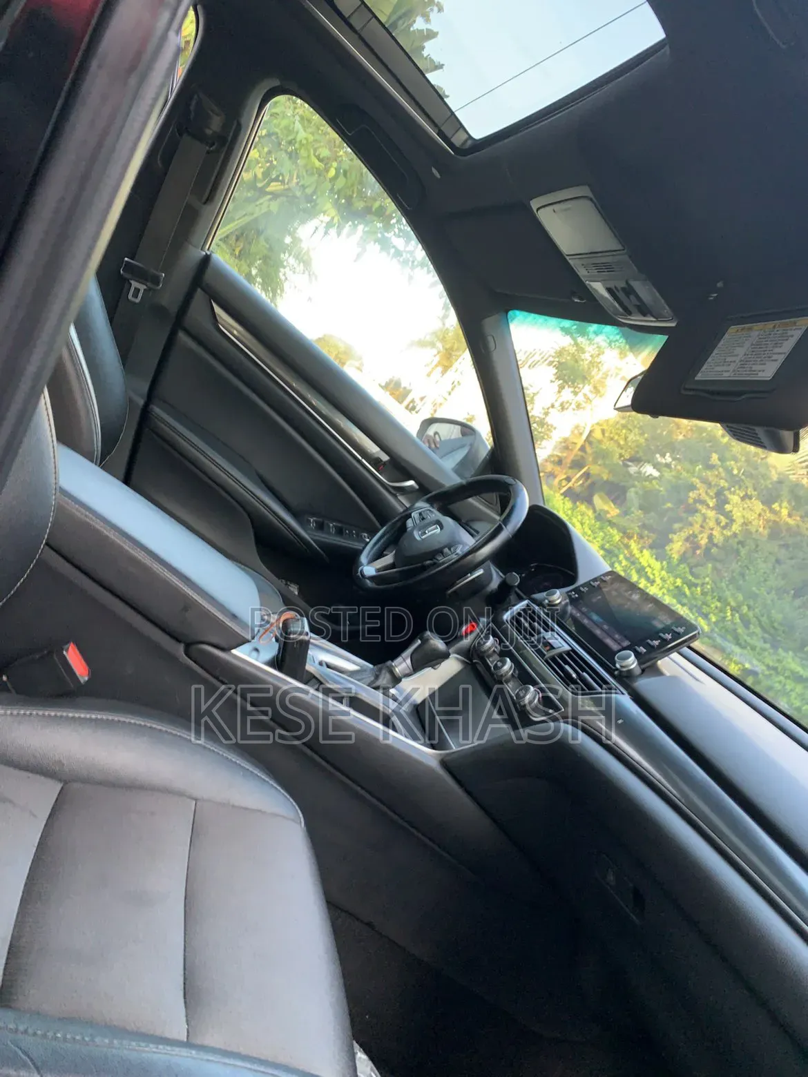 Honda Accord 2019 Black