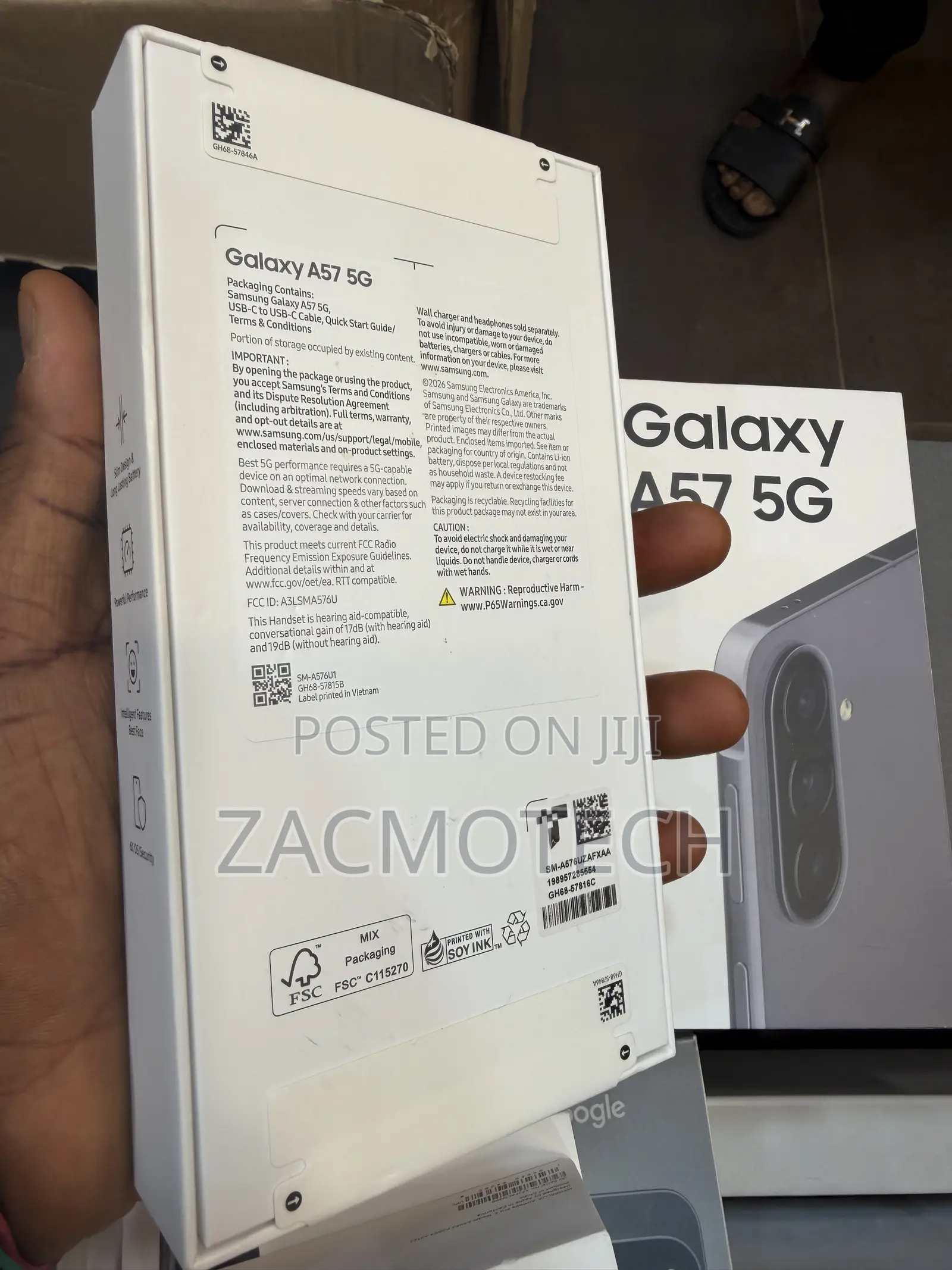 New Samsung Galaxy A57 256 GB Black