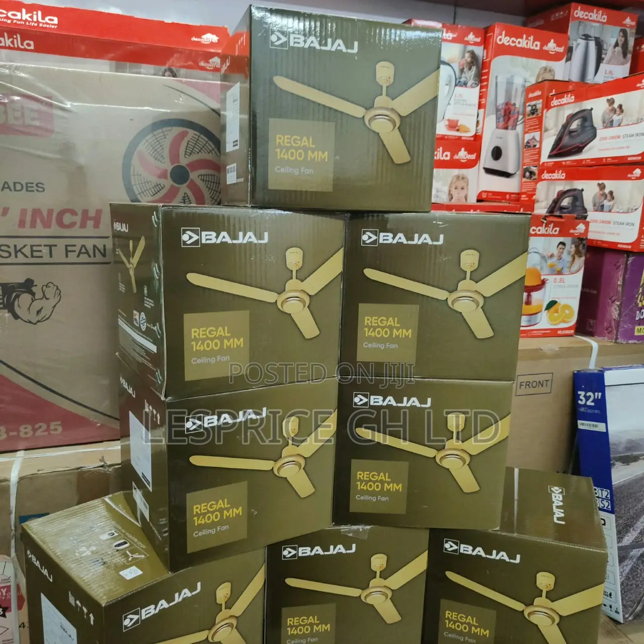 Less Price Yet Very High Standard 1400mm Bajaj Ceiling Fan
