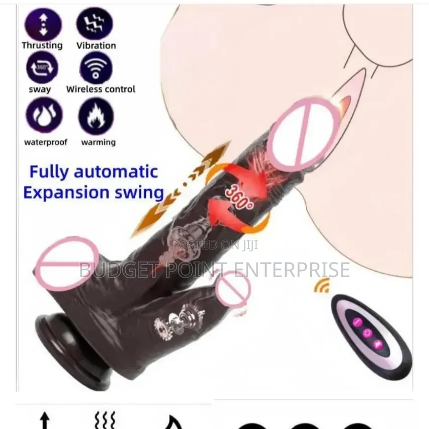 Realistic Soft Vibrator Dildo 9Inches Rechargeable Sex Toy