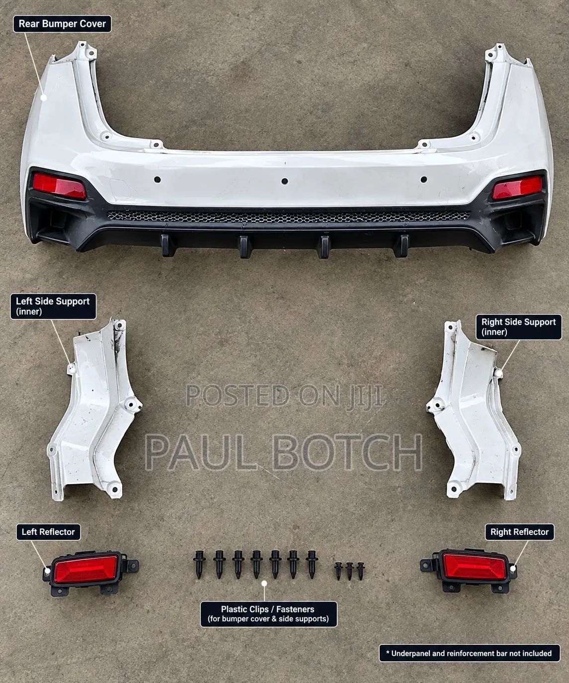 2019,2020,2021,2022,2023 Acura RDX Rear Bumper