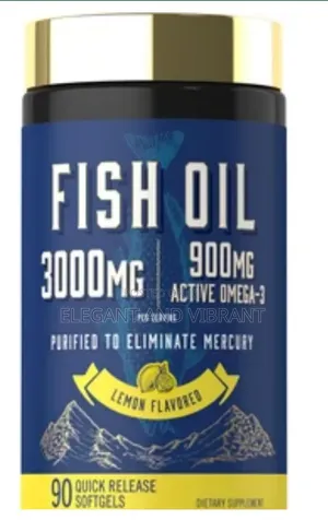Fish Oil 3000mg Per Serving | 90 Softgels
