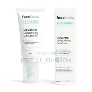 Face Facts Ceramide Oil Control Moisturising Gel Cream - 50ml