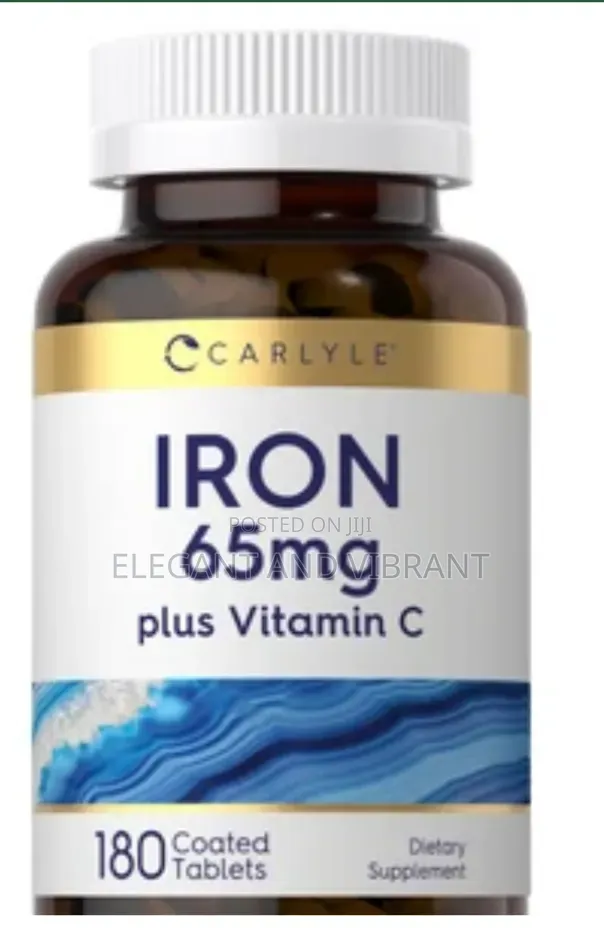 Iron 65mg With Vitamin C | 180 Tablets