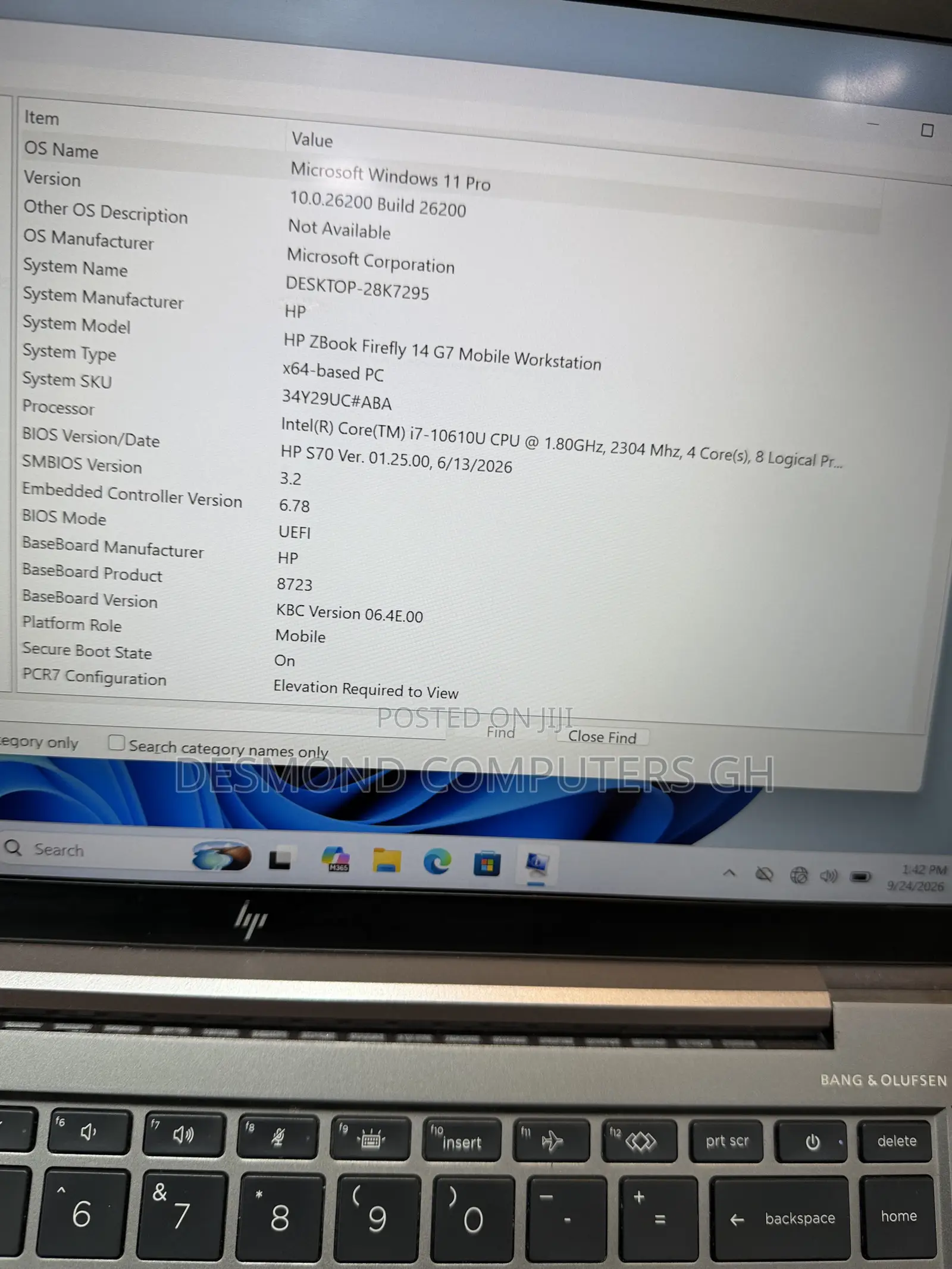 Laptop HP ZBook Firefly 14 G7 16GB Intel Core i7 SSD 512GB