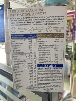 Perfectil Max for Maximum Support Skin, Hair and Nails