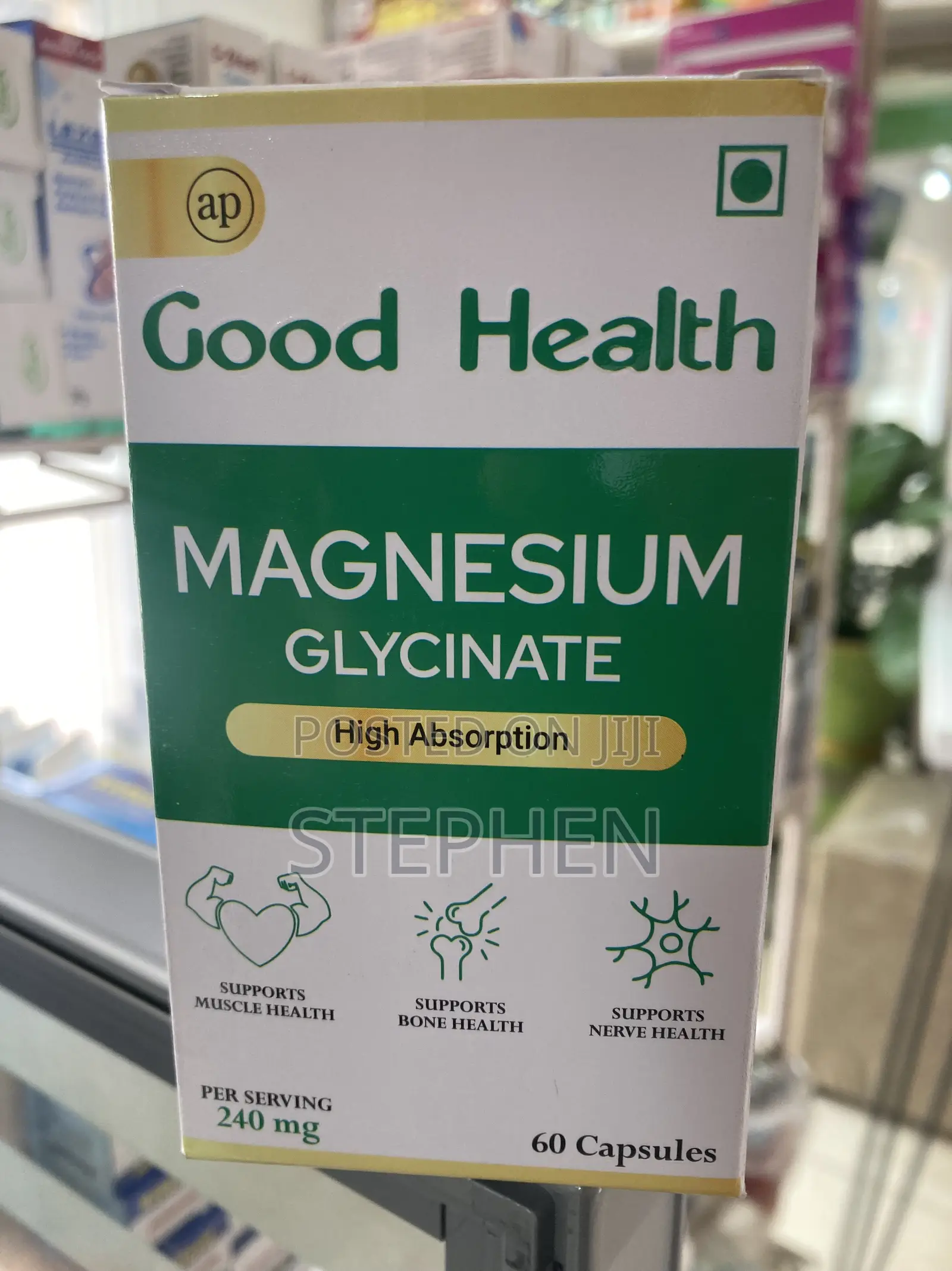 Magnesium Glycinate High Absorption(Good Health)