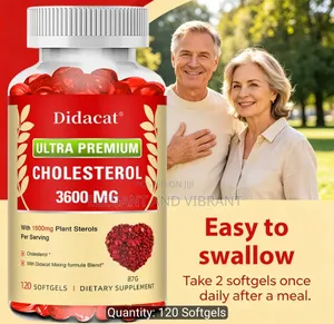 Cholesterol Supplem-1500 Mg , Containing Phytosterols, Red Yeast Rice,