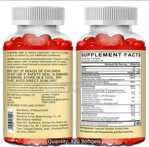 Cholesterol Supplem-1500 Mg , Containing Phytosterols, Red Yeast Rice,