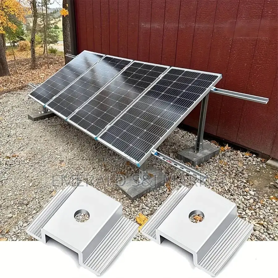 Solar Mid and End Clamps