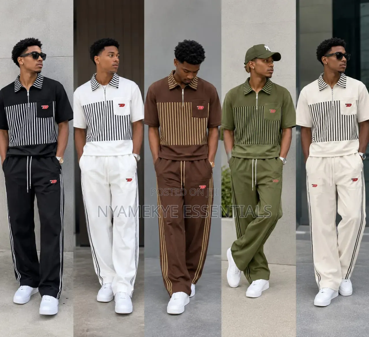Men's Vintage 2-Piece Set Shirt+pant At