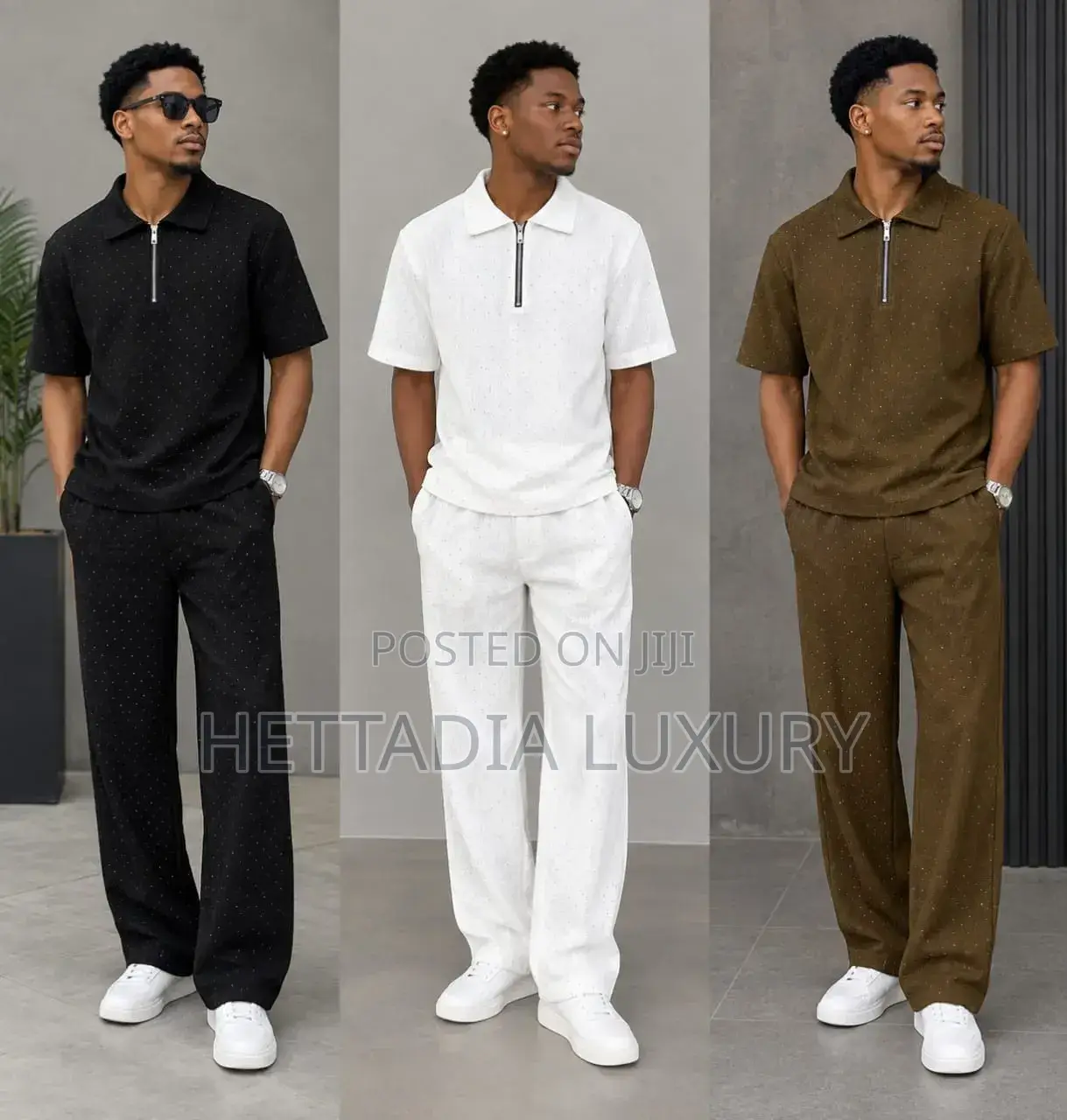 Men's Vintage 2-Piece Set Shirt+pant At