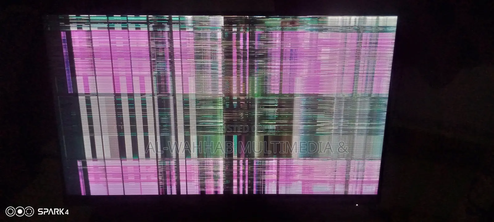 MSI 27 Inches Gaming Monitor With Broken Screen (Read Description)