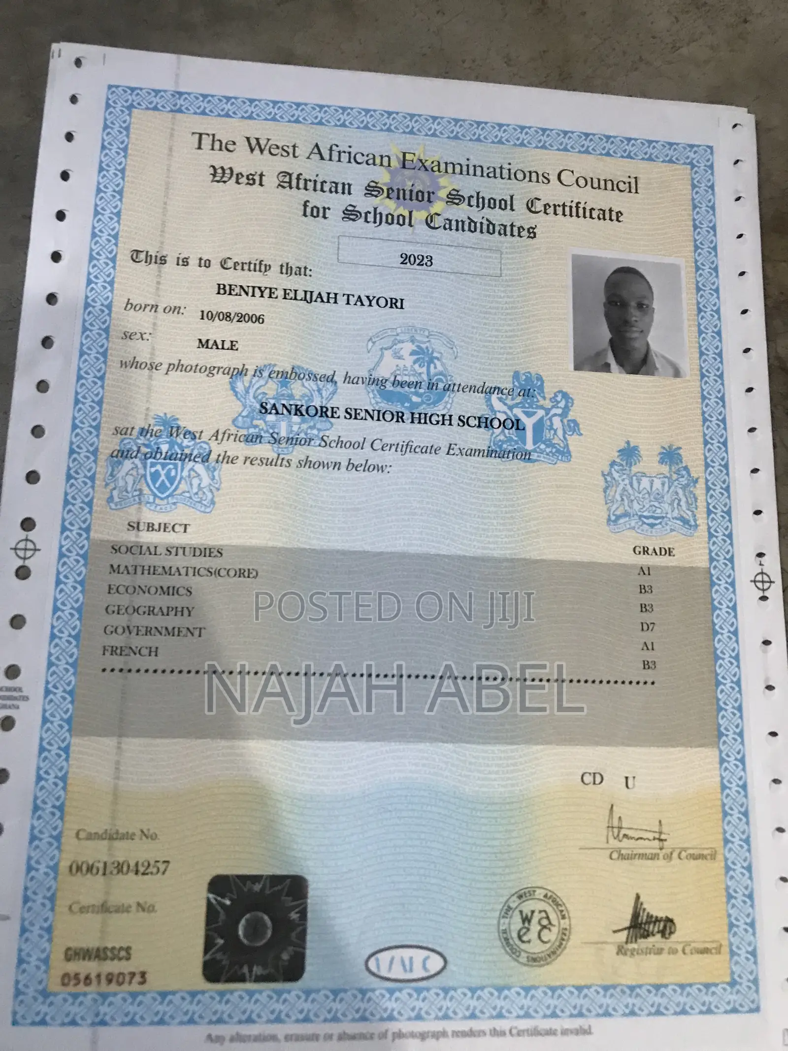 Beniye Elijah Tayori