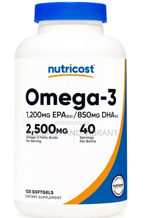 Omega 3 Fish Oil From Nutricost 2500mg