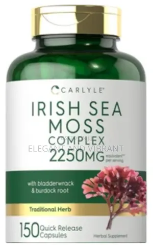 Irish Sea Moss 150 Capsules ,2250mg
