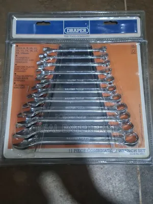 Draper 11-Piece Metric Combination Wrench Spanner Set (8mm - 19mm)