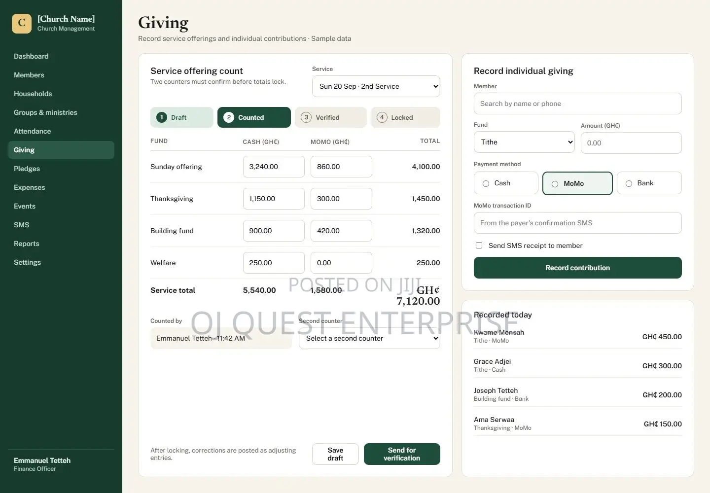 Custom Software for Schools, Shops, Churches Companies