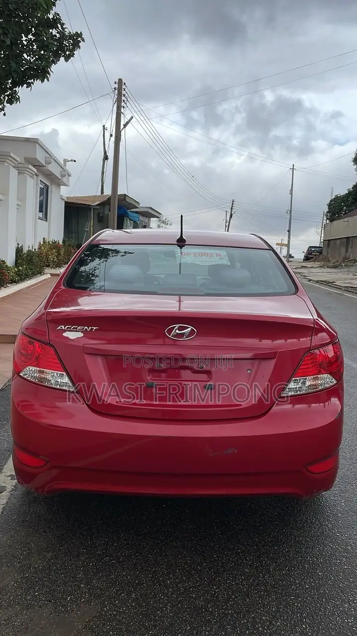 Hyundai Accent SE Sedan 2016 Red