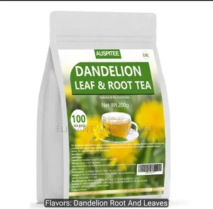 Dandelion Root and Leaf Tea Bags, 100 Bags/200g, Leaves and Root S