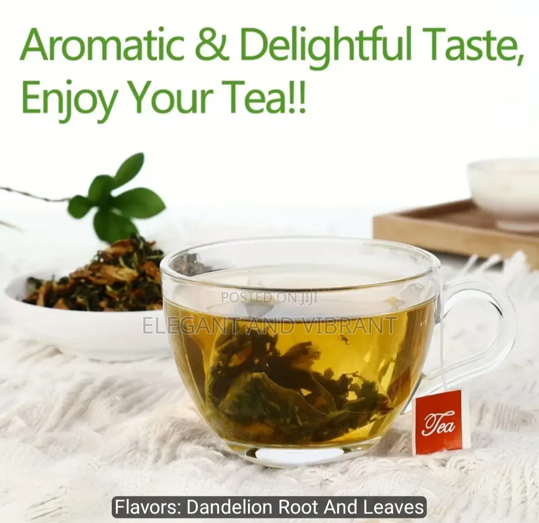 Dandelion Root and Leaf Tea Bags, 100 Bags/200g, Leaves and Root S
