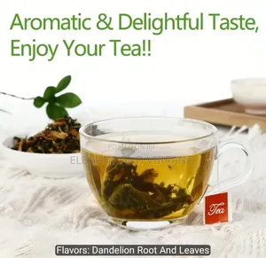 Dandelion Root and Leaf Tea Bags, 100 Bags/200g, Leaves and Root S