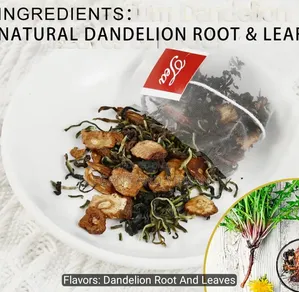 Dandelion Root and Leaf Tea Bags, 100 Bags/200g, Leaves and Root S