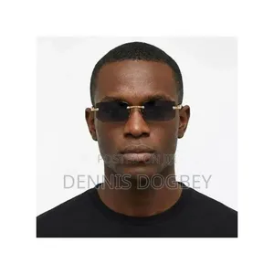Unisex Frameless Rectangular Glasses