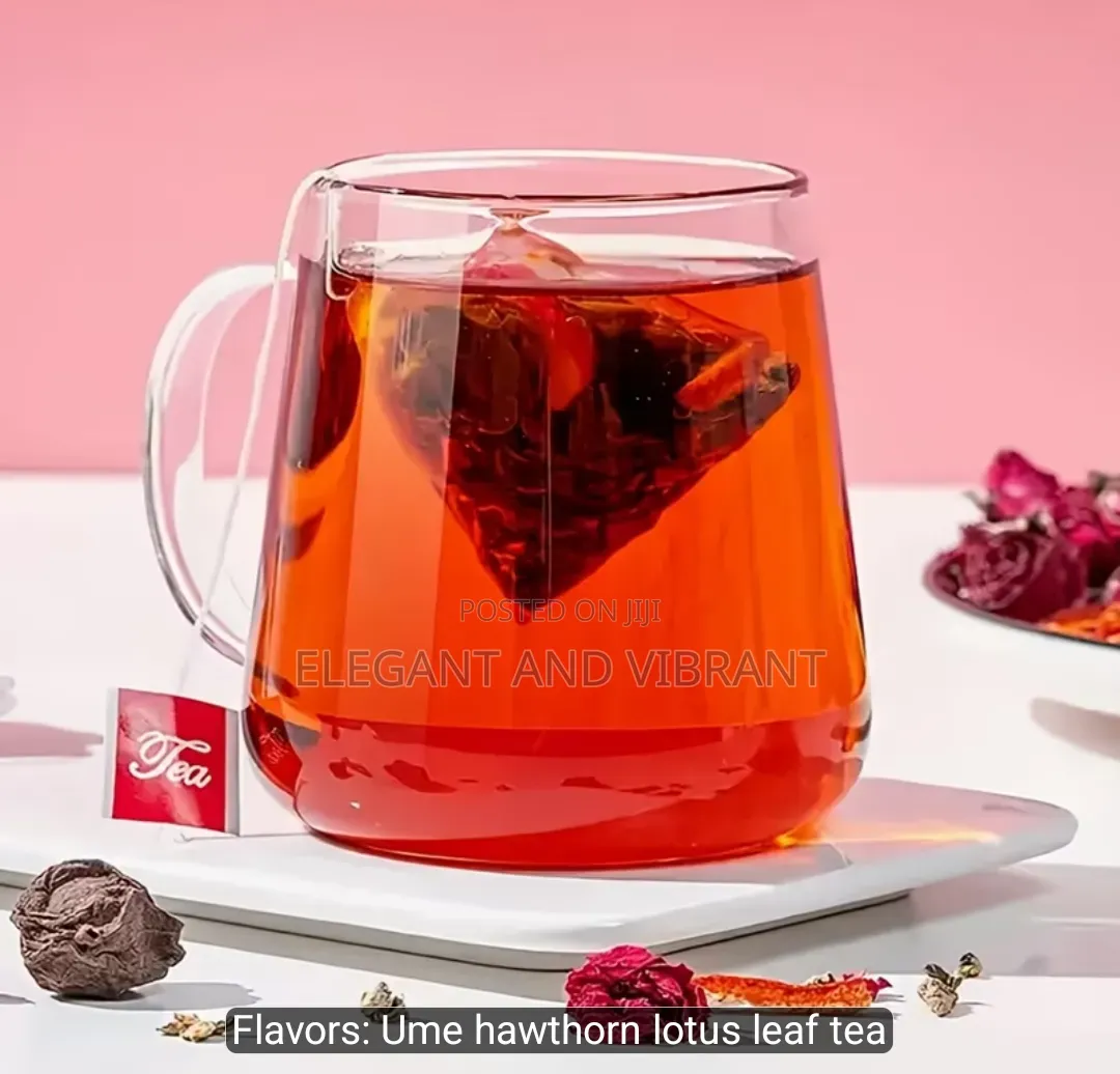 Hawthorn Lotus Leaf Tea, 30 Bags/300g, No Additives,