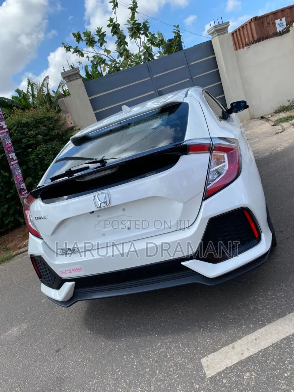 Honda Civic Sport Touring Hatchback 2020 White