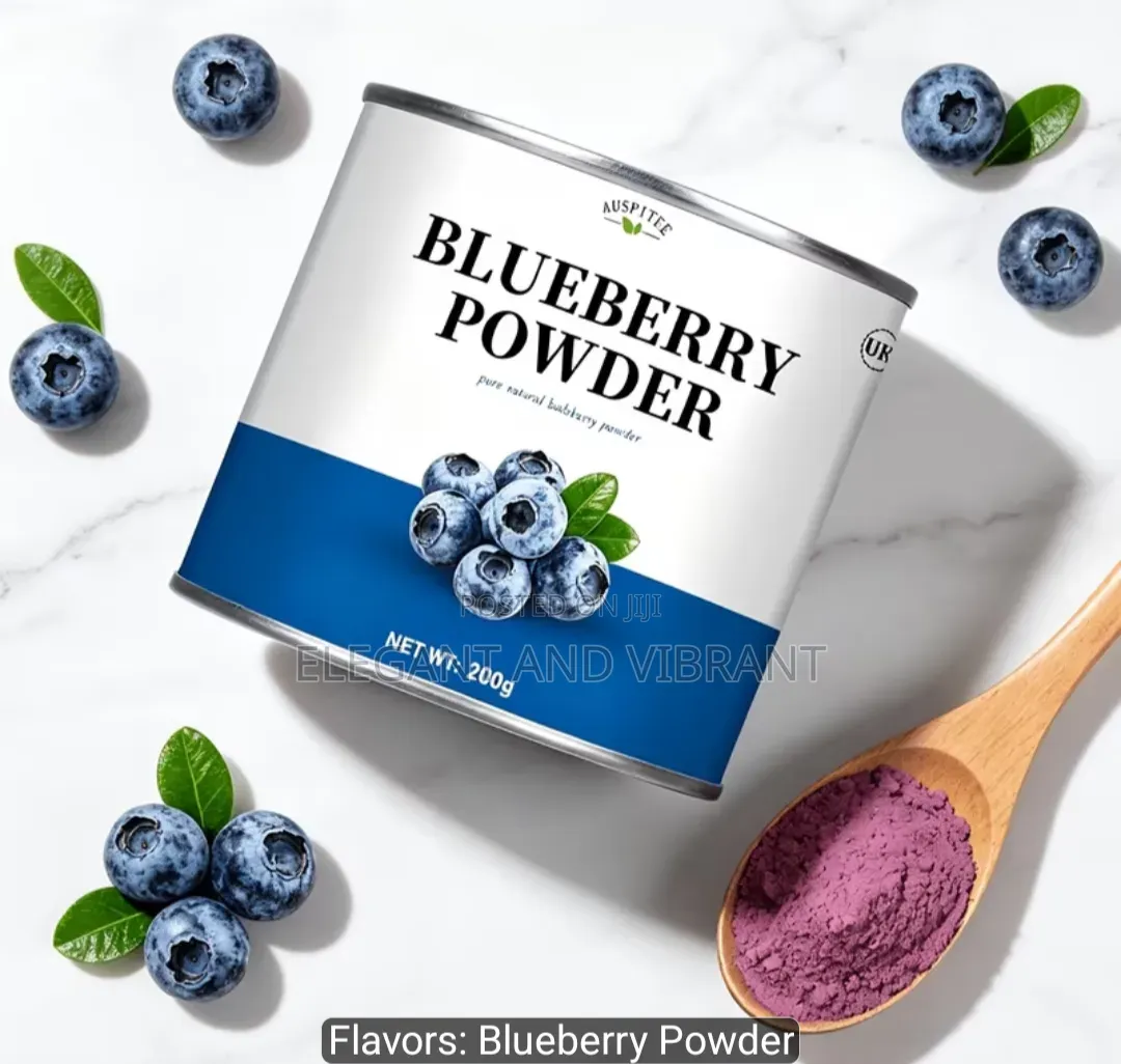 Blueberry Powder, 200g | Natural Fruit Powder | Wild Blueberry