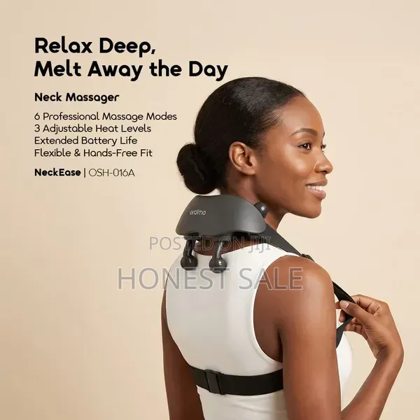 Oraimo NeckEase Neck Shoulder Massager – 3 Heat Levels