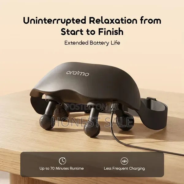Oraimo NeckEase Neck Shoulder Massager – 3 Heat Levels