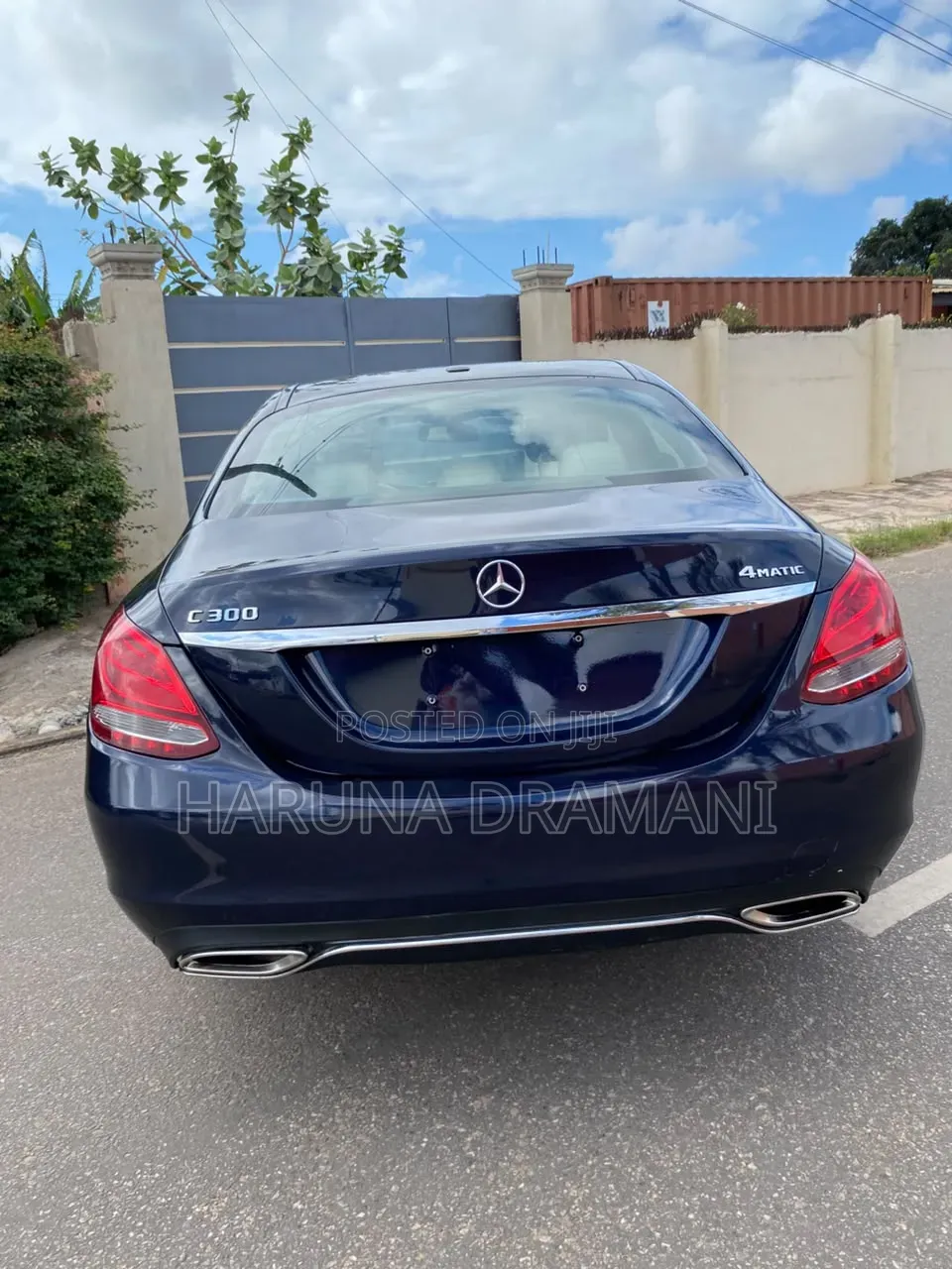 Mercedes-Benz C300 Base C300 AWD 4MATIC Sedan 2018 Blue