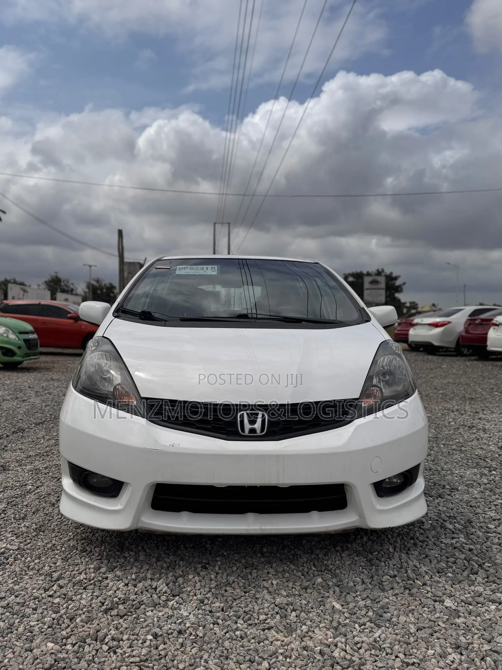 Honda Fit Automatic 2012 White