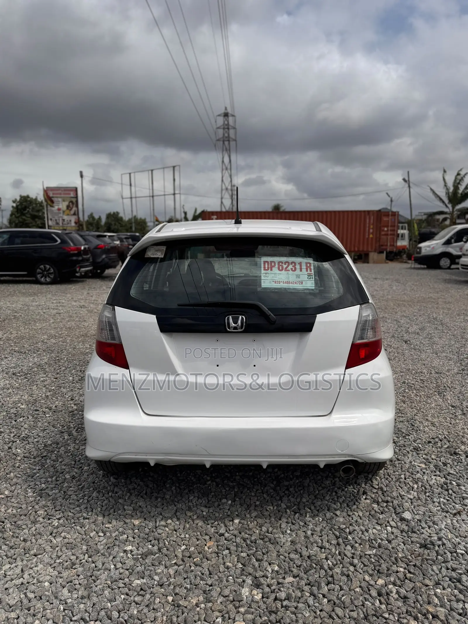 Honda Fit Automatic 2012 White